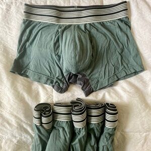 Men's Underwear Trunks, Boxer Briefs (Bamboo Modal New)